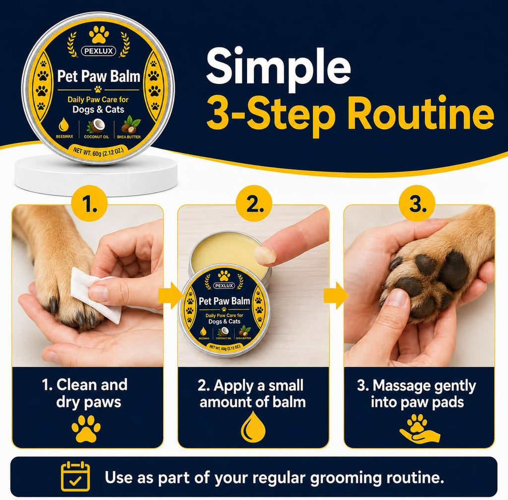 PEXLUX Pet Paw Balm - 2.12 oz